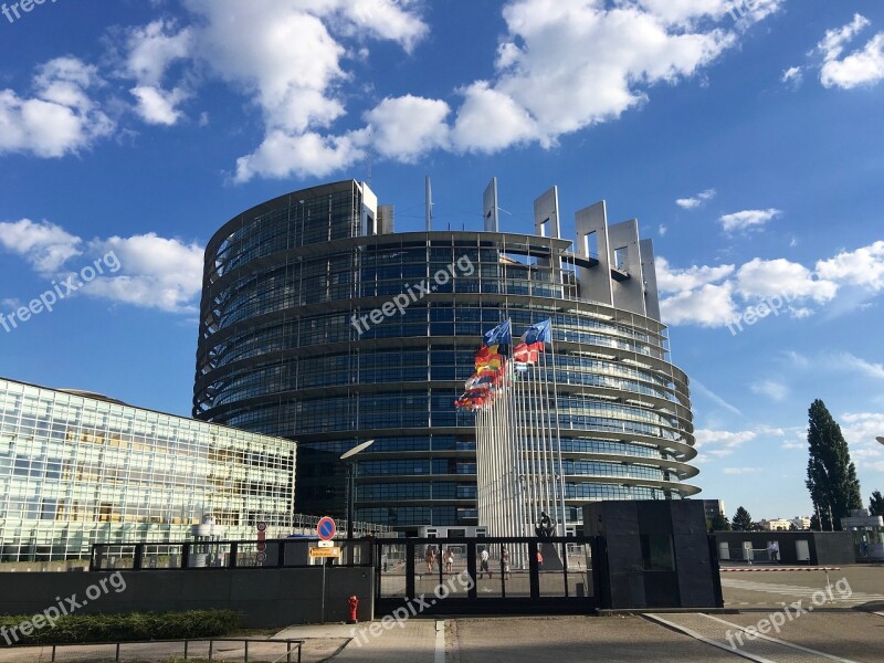 Strasbourg Parliament European Free Photos