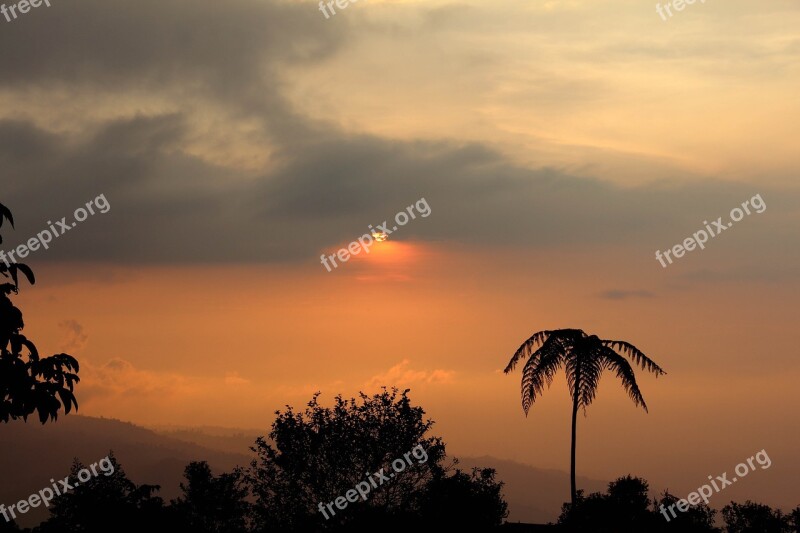 Chicaque Colombia Bogotá Soacha Sunset