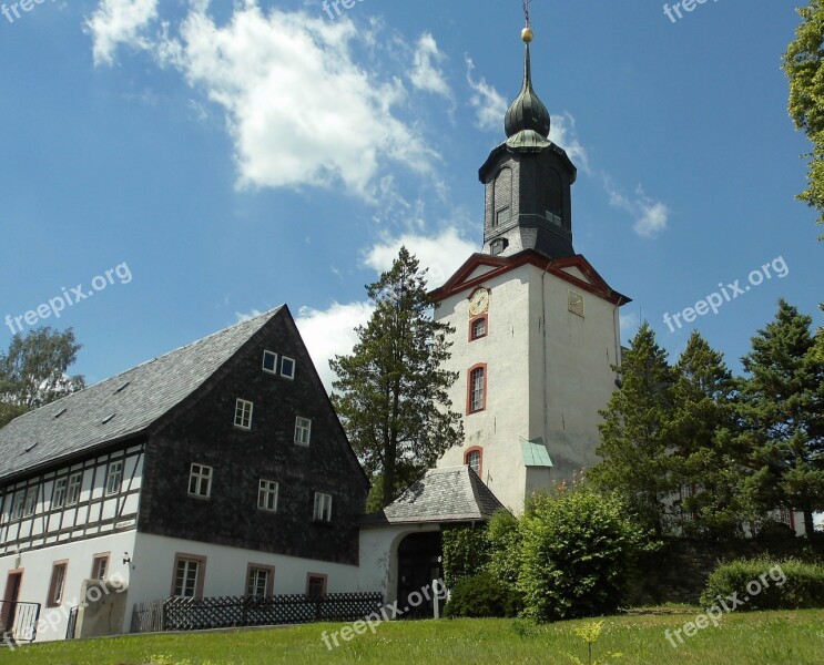 Gahlenz Saxony Church Village Place