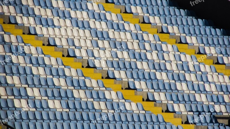 Stand Seats Chair Stadium Empty