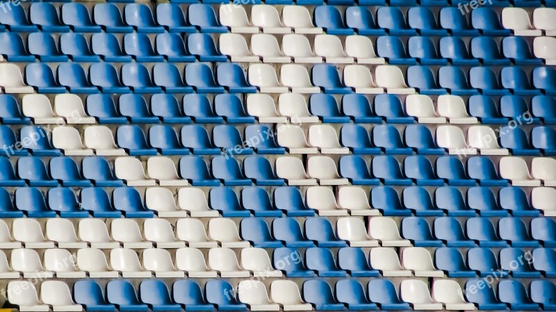 Stand Seats Chair Stadium Empty