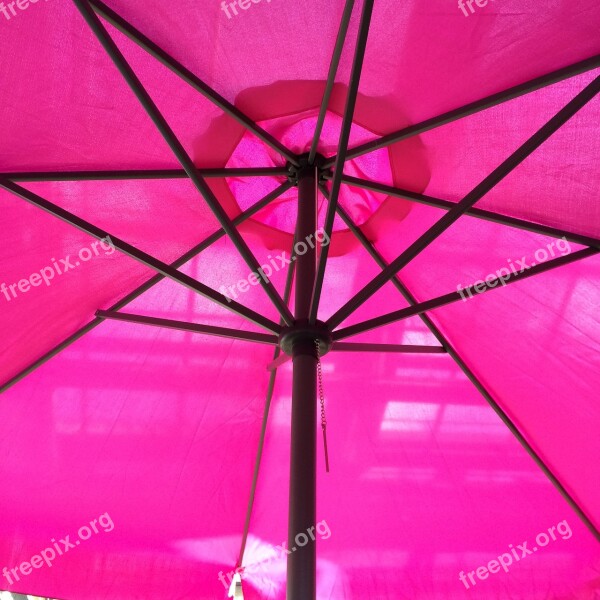 Parasol Pink Summer Travel Shade Tree