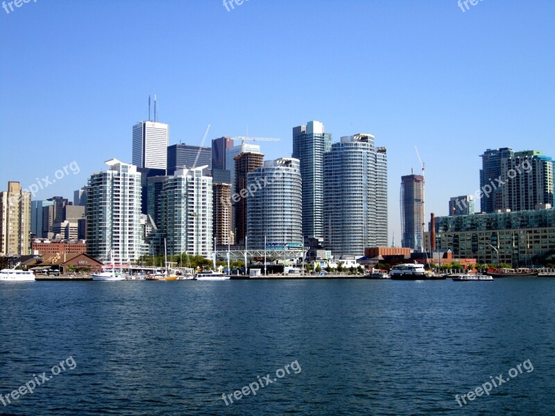 Toronto Skyline City Free Photos