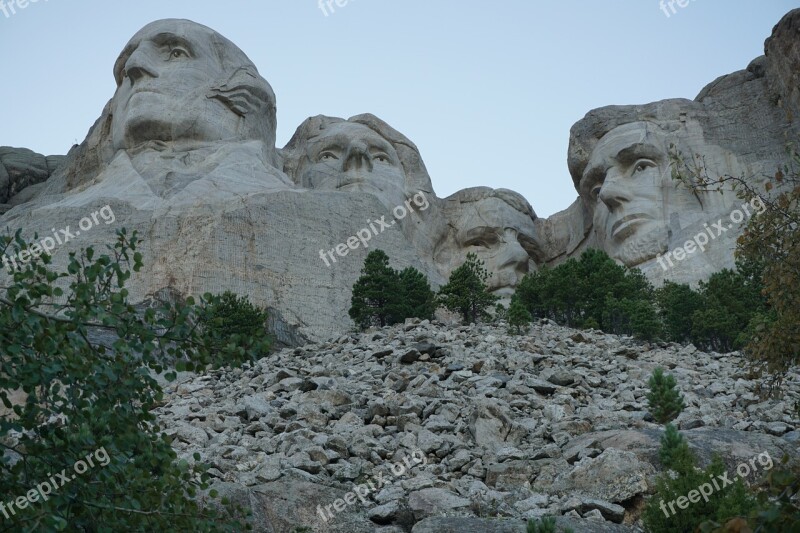 Mount Rushmore Adventure Mountain Rushmore Landscape