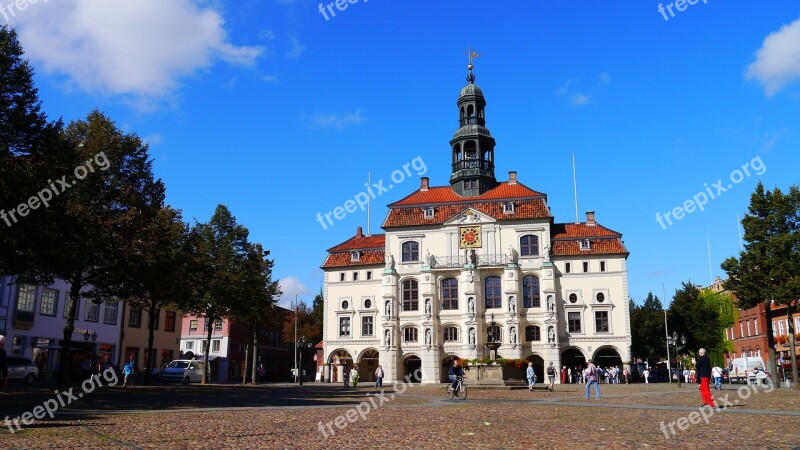 Lüneburg Town Hall Historically Architecture Building