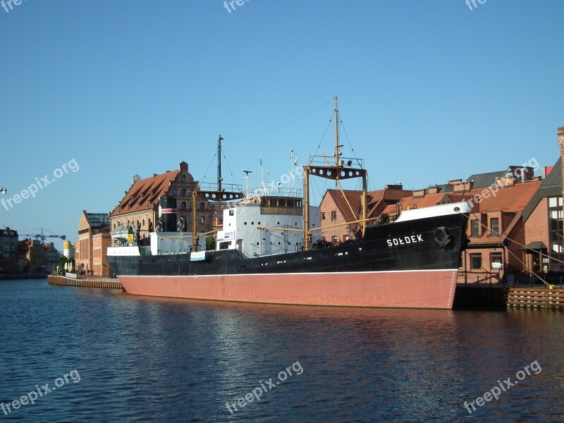 Gdańsk Sołdek Ship Tourism The Old Town