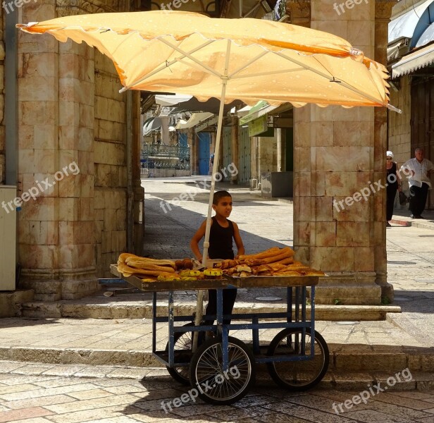 Jerusalem Bread Israel Free Photos