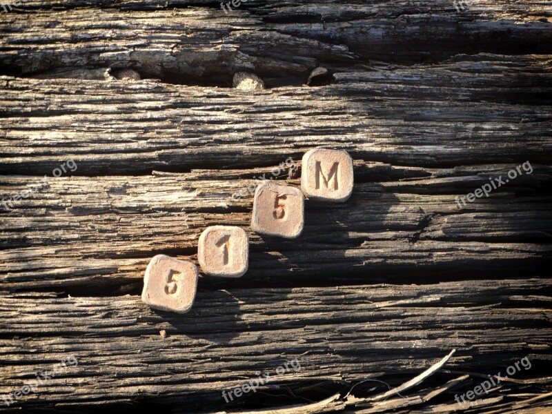 Wood Bohle Old Symbols Train