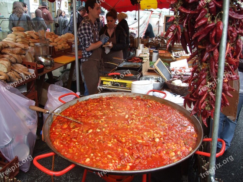 Street Food Market Big Pan London Notting Hill