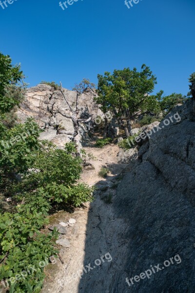 Rock Stones Nature Steinig Climbing