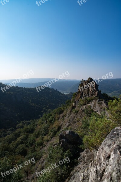 Rock Stones Nature Steinig Climbing