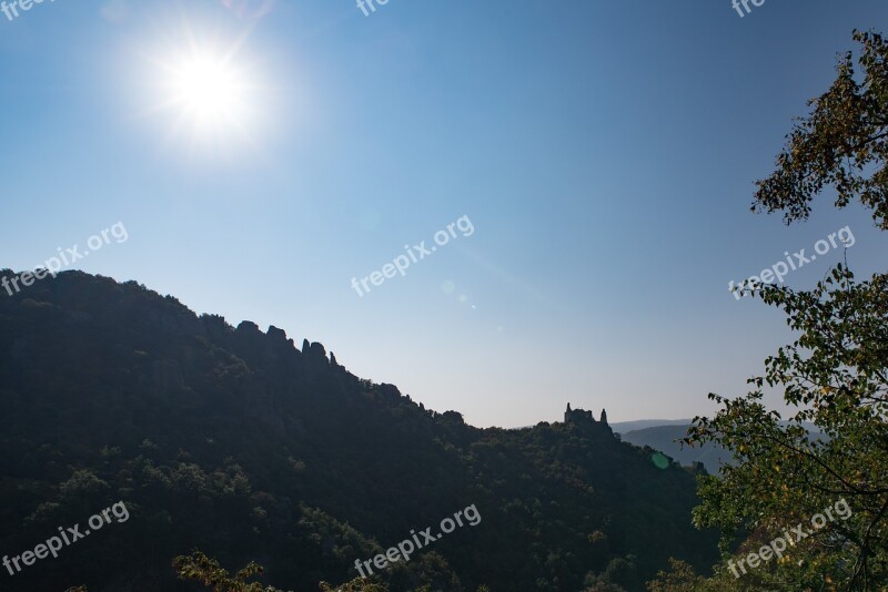 Nature Ruin Landscape Summer Burgruine