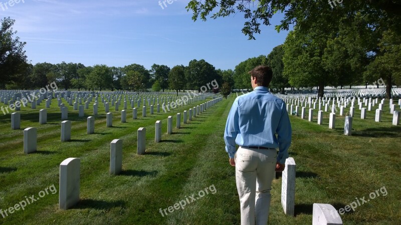 Arlington Cemetery Memorial Monument Military