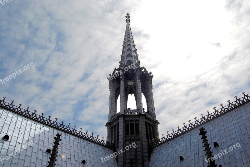 Spire Mid Tower Observation Tower Gothic Cologne