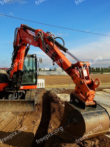 Excavators Machine Construction Machine Site Construction