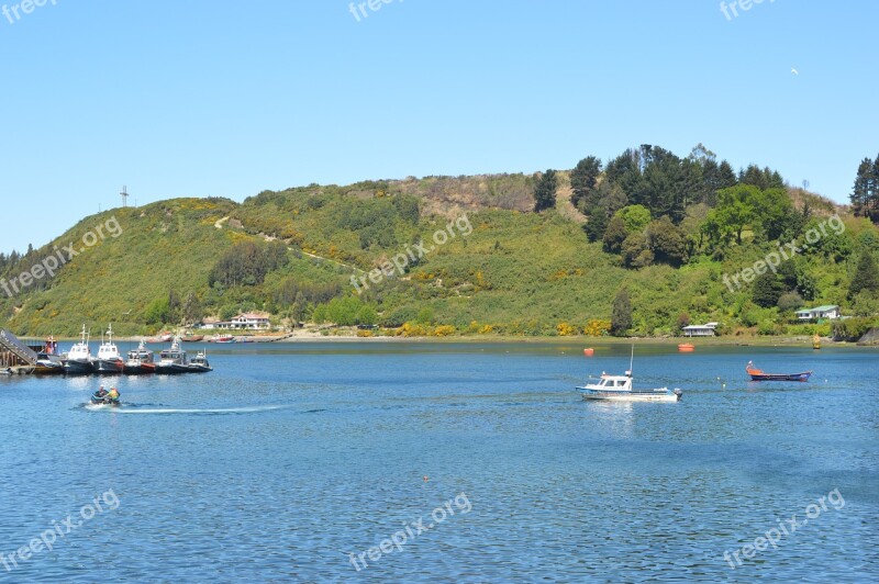 Chile South Magic Fisherman Sea