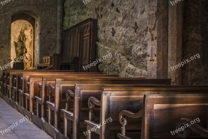 Chapel Pew Catholic Medieval Mass