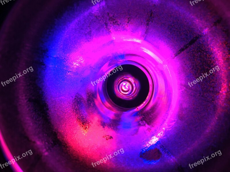 Glow Uv Purple Pink Abstraction