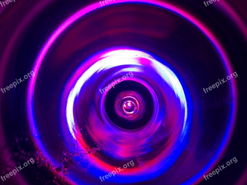 Glow Uv Purple Pink Abstraction