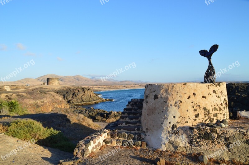 El Cotillo Fortress Storm Atlantic Free Photos