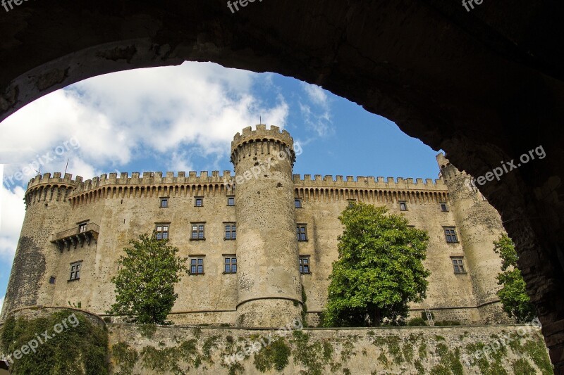 Bracciano Rome Lazio Italy Historic Village