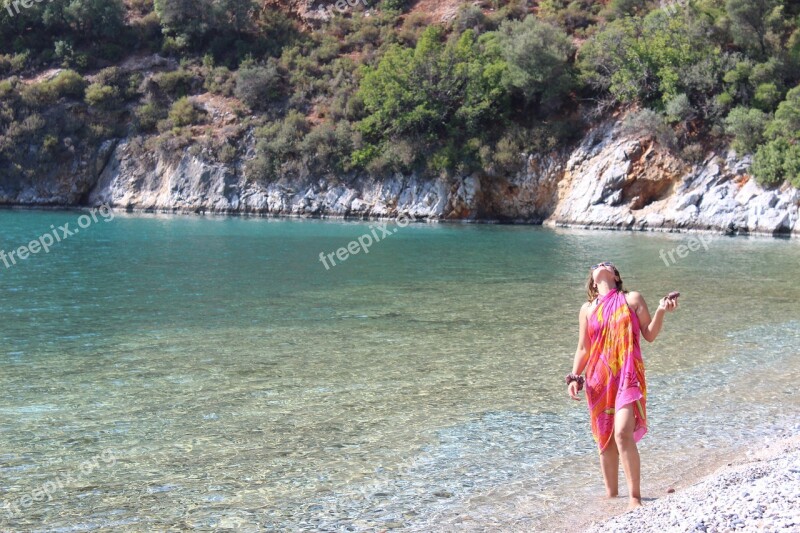 Turkey Muğla Akbuk Beach Nature