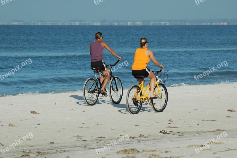 People Bikes Bicycle Exercise Riding