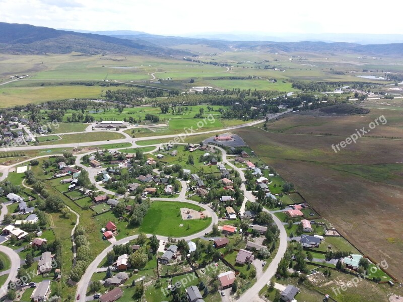 Steamboat Springs Colorado Landscape Helicopter Free Photos