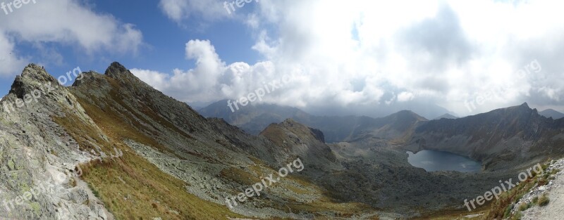 Poland The National Park Mountains Landscape Autumn