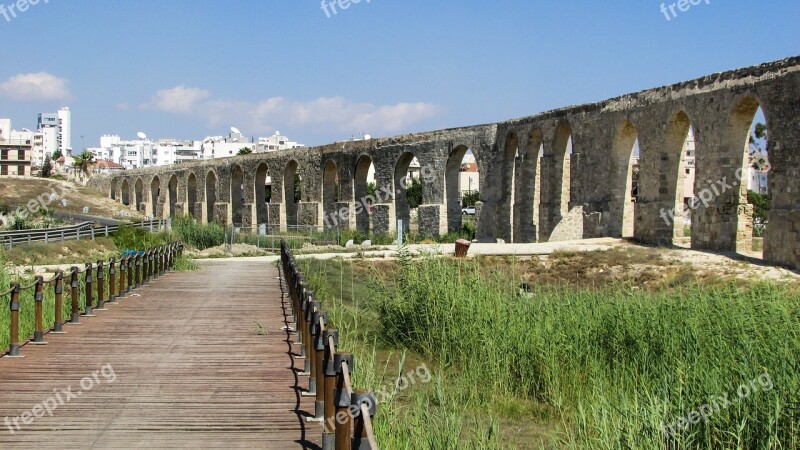 Kamares Aqueduct Aqueduct Architecture Water Stone