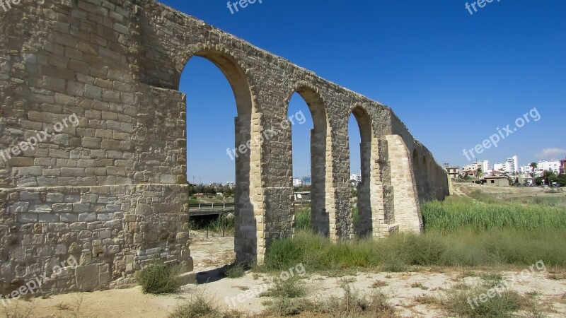 Kamares Aqueduct Aqueduct Architecture Water Stone