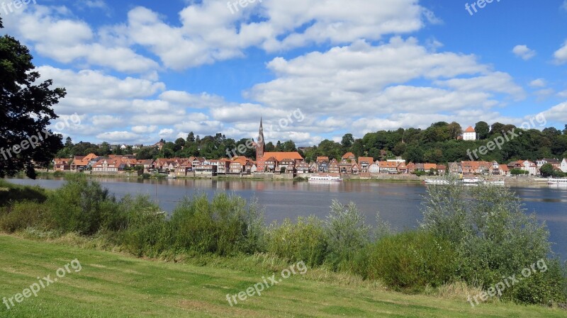 Lauenburg Elbe Historic Center Tourism Truss