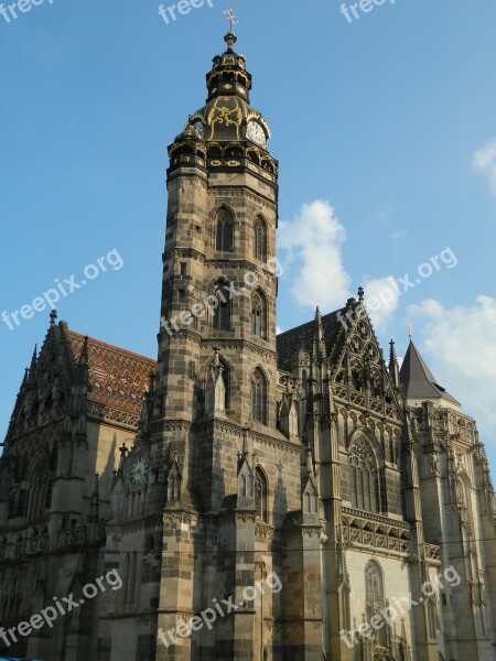 House Church Cathedral Košice Slovakia Slovakia