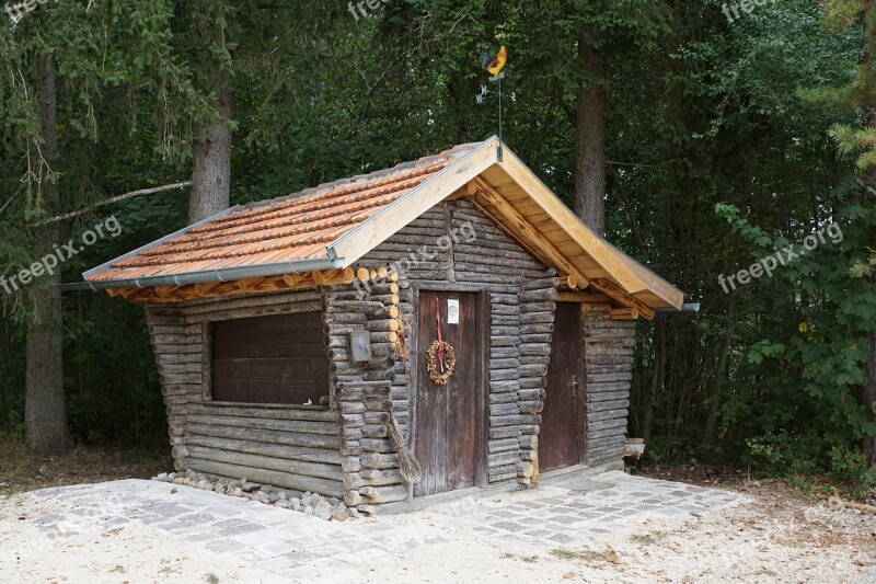 Hut House Wood Danube Valley Nature