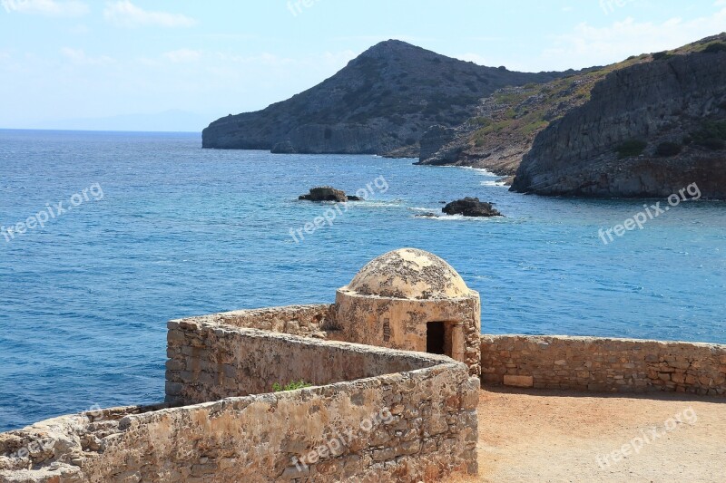 Crete Greece Island Spinalonga Leprosy