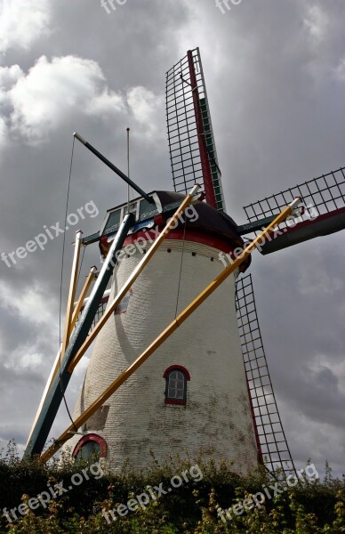 Mill Holland Netherlands Windmill Agriculture