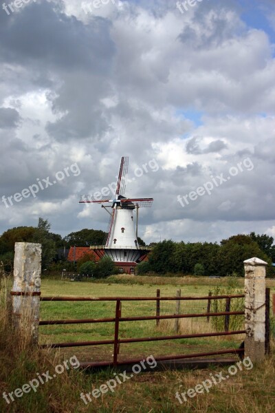 Mill Holland Netherlands Windmill Agriculture