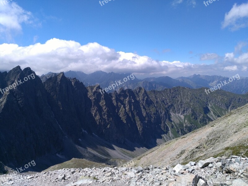 Mountains View Top View Tatry Rest