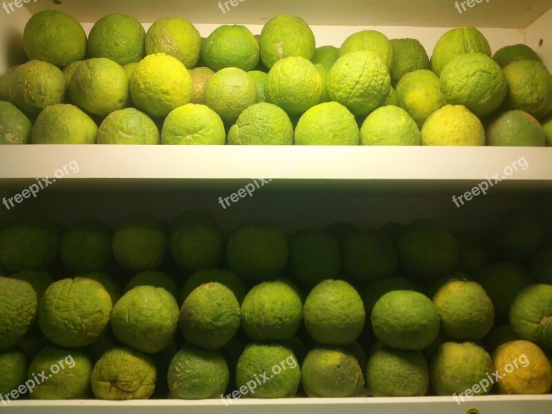 Fruit Shelf Display Healthy Merchandising