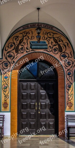 Door Entrance Gate Church Architecture