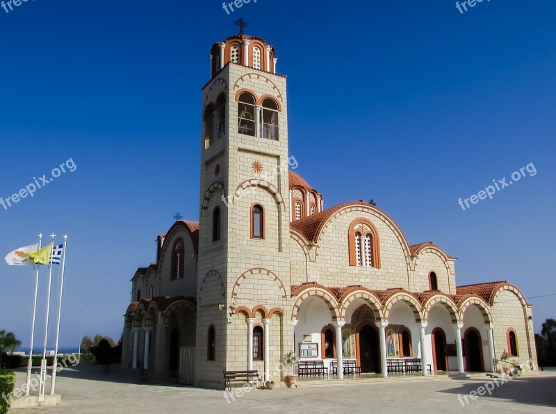 Cyprus Paralimni Ayia Varvara Church Orthodox