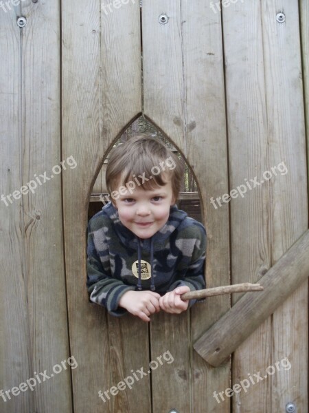 Child Cute Boy Outdoor Spring Autumn