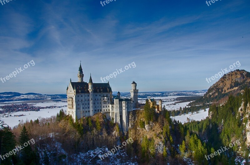 Germany Bavaria Castle Kristin Fairy Castle