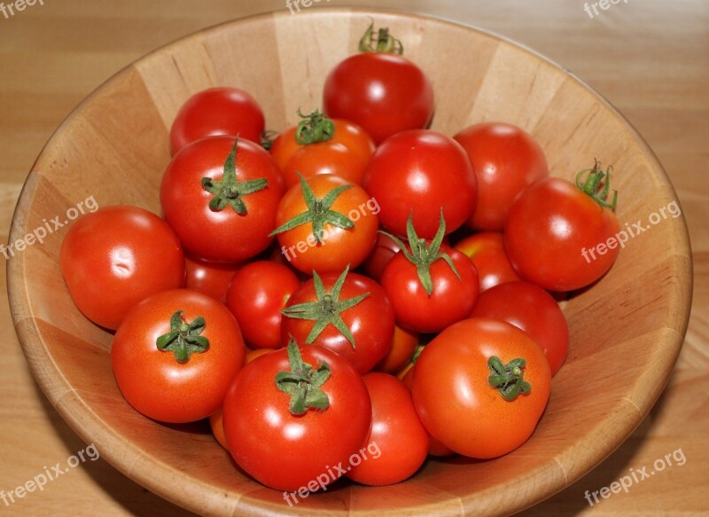 Tomatoes Red Vegetables Harvest Food