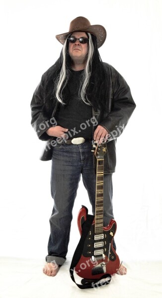 Rock Star Rock Guitarist Rocker Electric Guitar