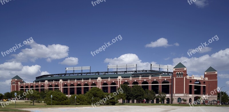 Globe Life Park Baseball Stadium Texas Rangers Major League Ballpark