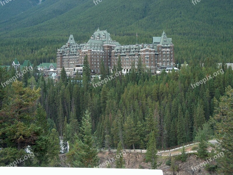 Banff Springs Hotel Luxury Alberta Canada Travel