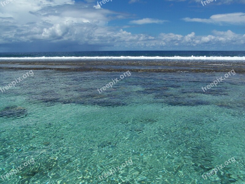 Lagoon Polynesia Sea Free Photos