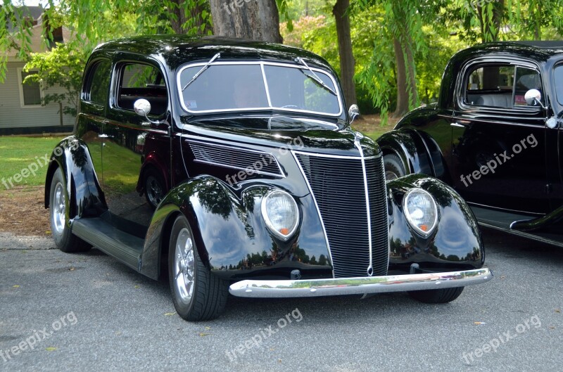 Vintage Automobile Classic Car Vehicle Show Transportation