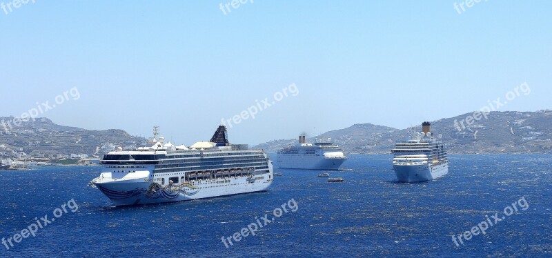 Ships Cruise Ships Cruise Water Shipping